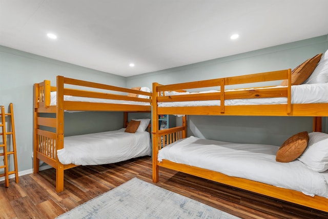6 Chalet Dr, Gilford, NH 03249 - bedroom with wood finished floors, recessed lighting, and baseboards