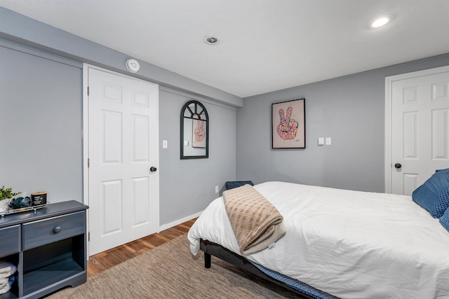 6 Chalet Dr, Gilford, NH 03249 - bedroom with wood finished floors and recessed lighting