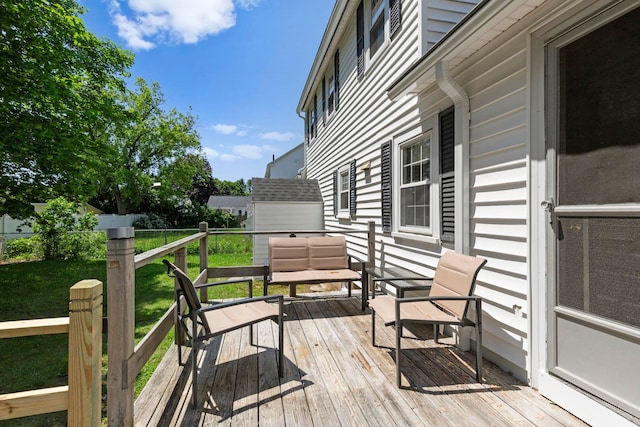 3 Patton St, Rochester, NH 03867 - view of deck