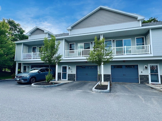 5 Callaway Dr Unit 2, Concord, NH 03301 - multi unit property with a garage, driveway, and stone siding