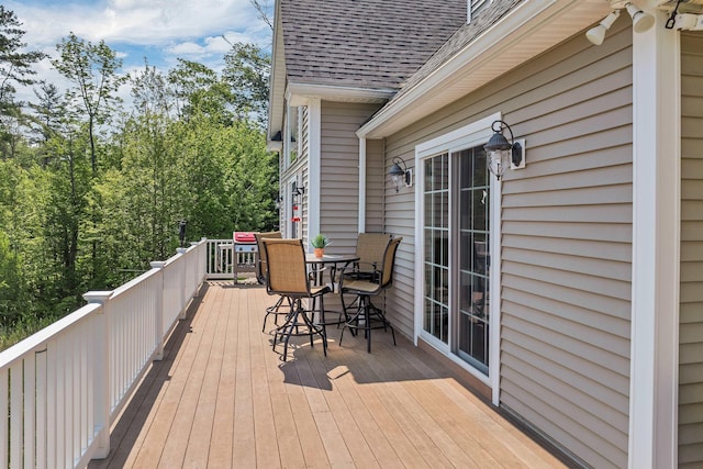 4 Mountain Ridge Dr, Meredith, NH 03253 - deck featuring outdoor dining space