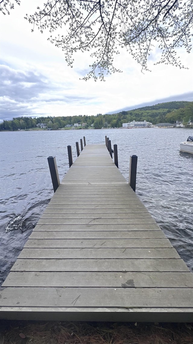 110 Heights Rd, Gilford, NH 03249 - dock featuring a water view