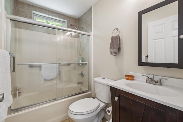 19 Wendy Dr, Alton, NH 03810 - bathroom featuring combined bath / shower with glass door, vanity, and toilet