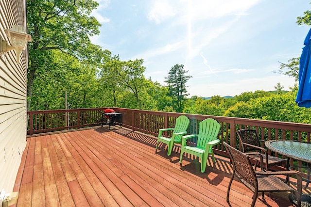 19 Wendy Dr, Alton, NH 03810 - view of wooden deck