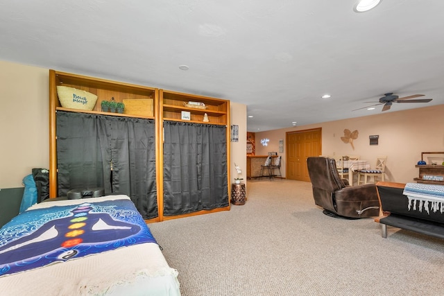 52 Meadow Ln, Belmont, NH 03220 - bedroom with carpet flooring and recessed lighting