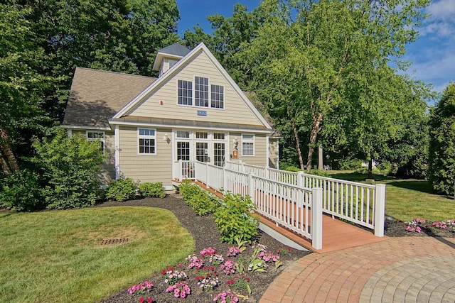 3 Sterling Hill Ln Unit 324, Exeter, NH 03833 - view of front facade featuring a front lawn and a shingled roof