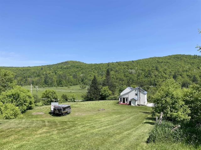 1277 Cabot Rd, Marshfield, VT 05658 - view of mountain background with a forest and rural landscape