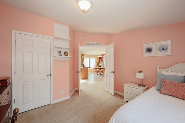 21 Mountain View Dr Unit 21, Franklin, NH 03235 - bedroom with light colored carpet and baseboards
