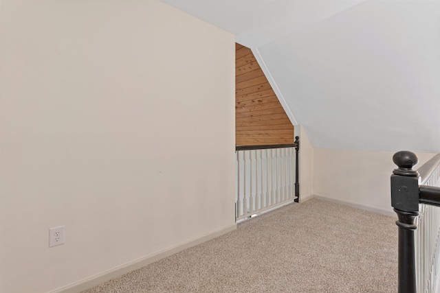 209 Craney Hill Rd, Henniker, NH 03242 - bonus room featuring vaulted ceiling, carpet flooring, and baseboards