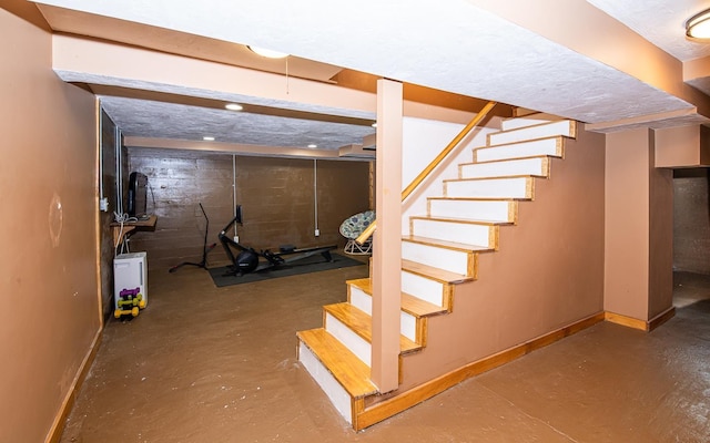 2 E Dunstable Rd, Nashua, NH 03060 - finished basement with stairway and baseboards