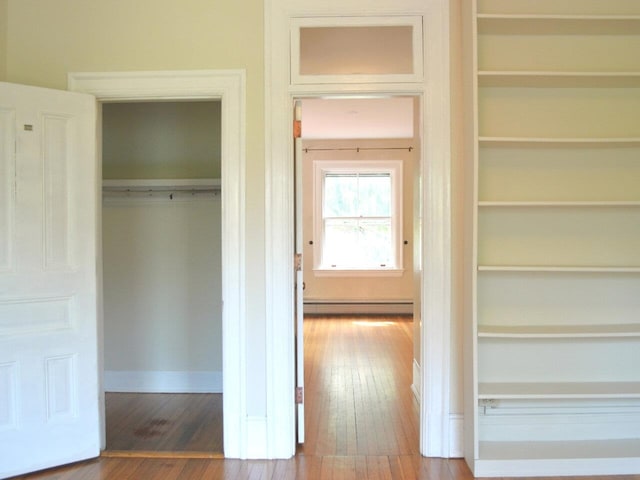 406 Dalton Dr Unit D, Colchester, VT 05446 - closet with a baseboard heating unit