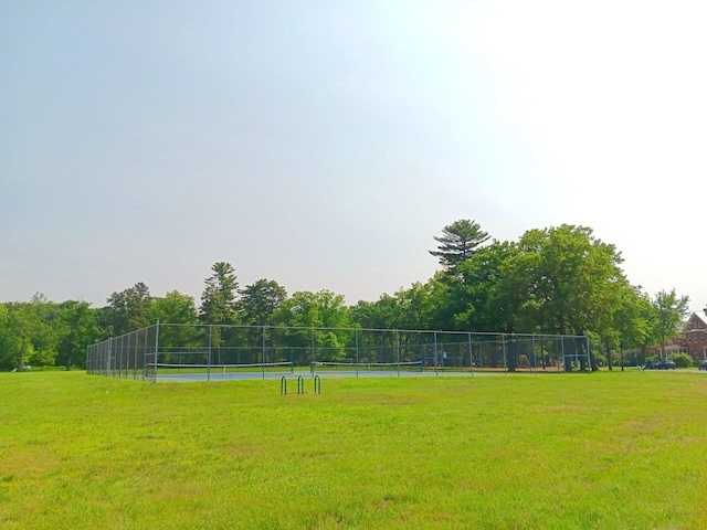 406 Dalton Dr Unit D, Colchester, VT 05446 - view of yard with a tennis court