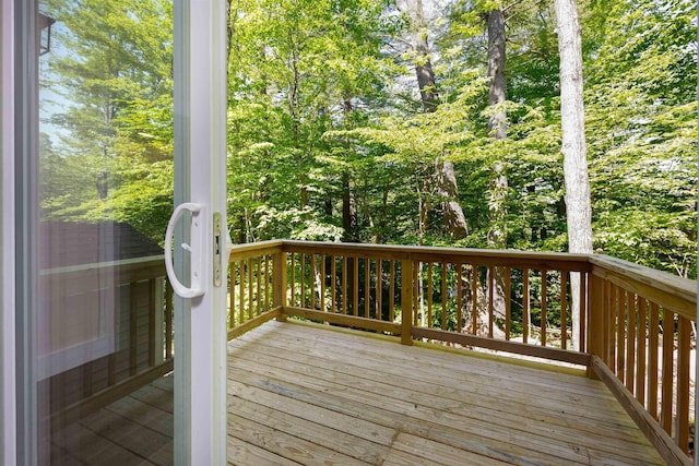 80 Scott Dr, Alton, NH 03810 - view of wooden deck