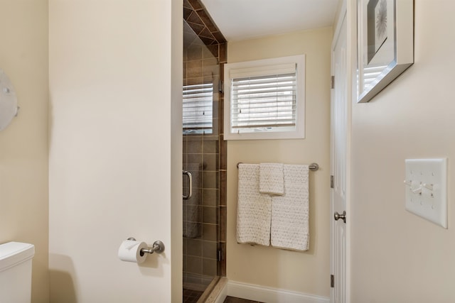30 Ancient Hwy, Hampton, NH 03842 - bathroom featuring toilet and a stall shower