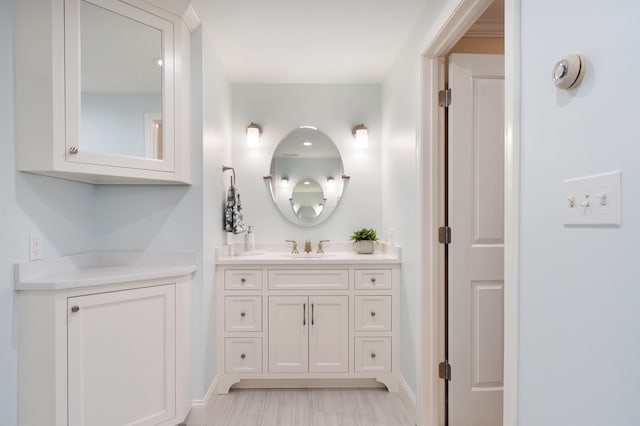 30 Ancient Hwy, Hampton, NH 03842 - bathroom featuring vanity and baseboards