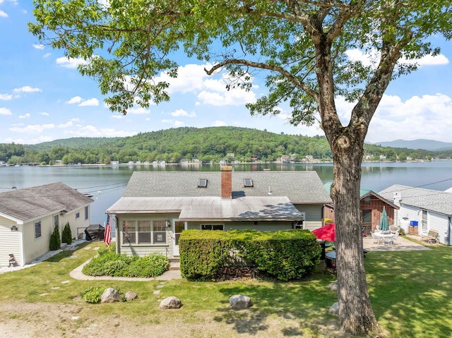 57 Lakeside Rd, Bristol, NH 03222 - water view featuring a forest