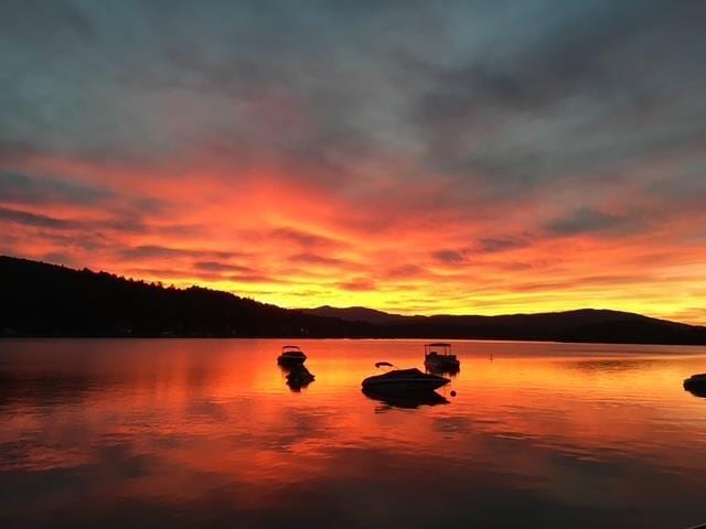 57 Lakeside Rd, Bristol, NH 03222 - water view with a mountainous background