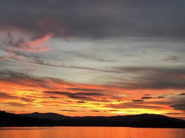 57 Lakeside Rd, Bristol, NH 03222 - water view with mountains
