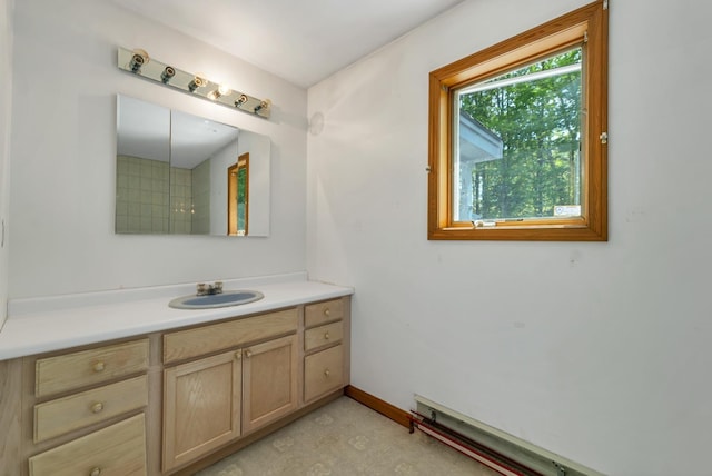 161 Frank C Gilman Hwy, Alton, NH 03809 - bathroom with vanity and baseboards