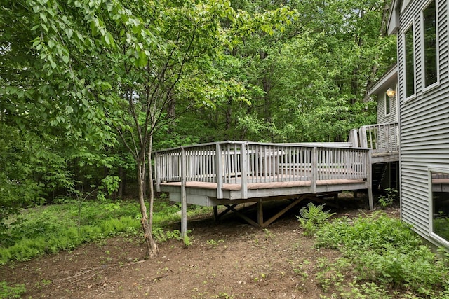 161 Frank C Gilman Hwy, Alton, NH 03809 - view of wooden deck