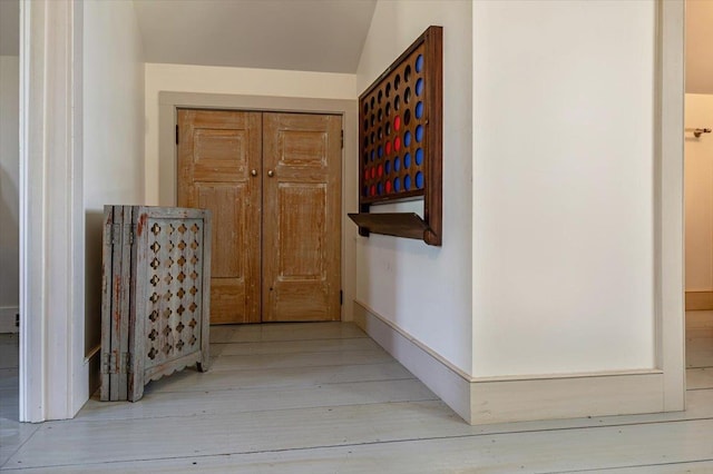 4780 Mountain Rd, Stowe, VT 05672 - corridor with wood finished floors