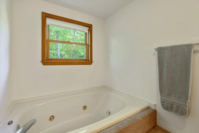 165 Golf Course Rd, Warren, VT 05674 - bathroom with a whirlpool tub