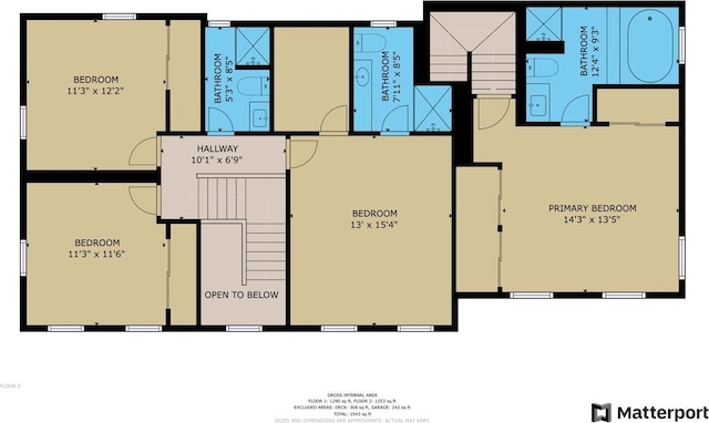 165 Golf Course Rd, Warren, VT 05674 - property floor plan