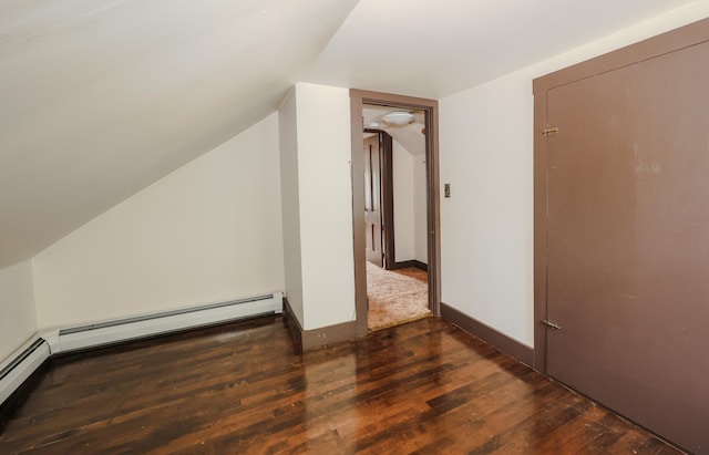 11 Linden St, Somersworth, NH 03878 - bonus room with hardwood / wood-style flooring, baseboards, and lofted ceiling