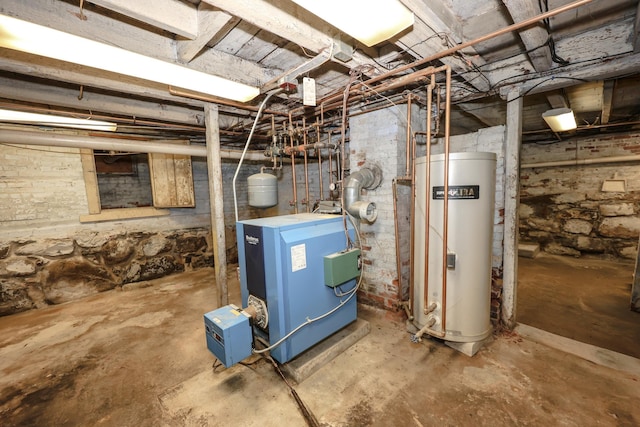 11 Linden St, Somersworth, NH 03878 - utilities featuring water heater and a heating unit