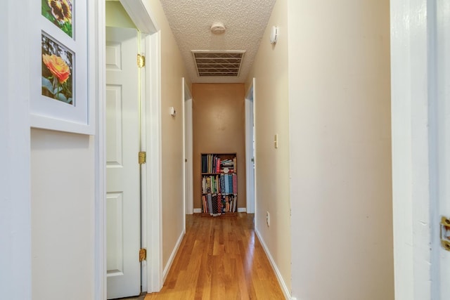 50 Kienia Rd, Hudson, NH 03051 - hall with light wood finished floors, a textured ceiling, and baseboards