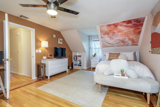 50 Kienia Rd, Hudson, NH 03051 - bedroom with light wood finished floors, ceiling fan, and baseboards