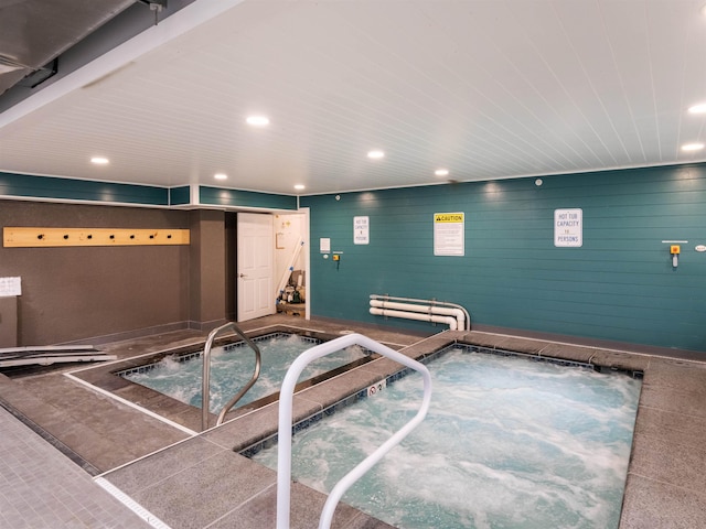 137 E Mountain Rd Unit 2A3, Killington, VT 05751 - view of pool with an in-ground hot tub