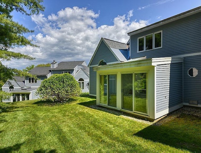 1 Wesley Ln, Keene, NH 03431 - rear view of property featuring a lawn