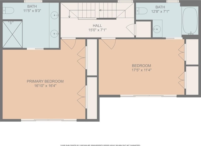 200 Lake St Unit 16, Burlington, VT 05401 - room layout