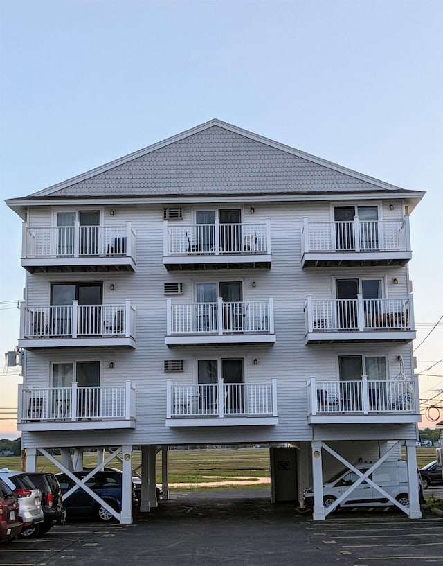 415 Ocean Blvd Unit 1D, Hampton, NH 03842 - view of building exterior featuring covered parking
