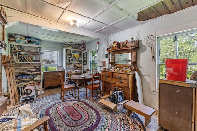 9 Laurel St, Whitefield, NH 03598 - office area featuring plenty of natural light