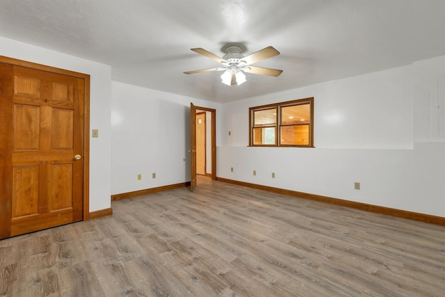 5 Lucerne Dr, Madison, NH 03849 - unfurnished room featuring wood finished floors, a ceiling fan, and baseboards