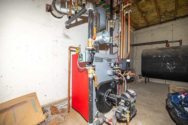 20 Locke Hill Ln, Barrington, NH 03825 - utilities with heating fuel and a heating unit