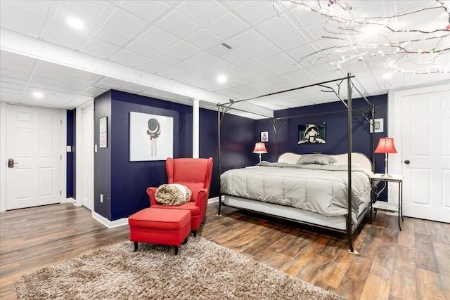 6 Samuels Ct, Dunbarton, NH 03046 - bedroom featuring wood finished floors, baseboards, and recessed lighting