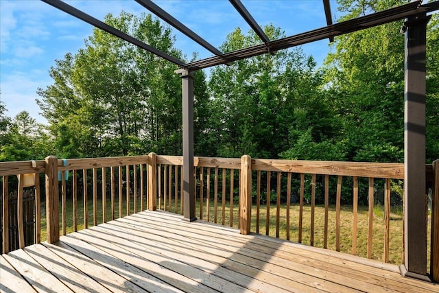6 Samuels Ct, Dunbarton, NH 03046 - view of wooden deck