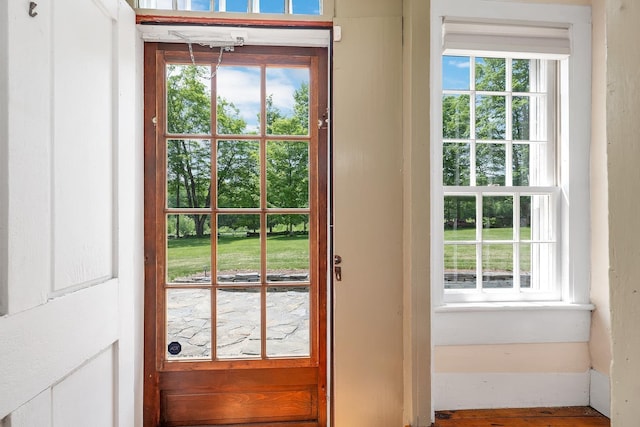196 Deering Center Rd, Weare, NH 03281 - doorway to outside with plenty of natural light