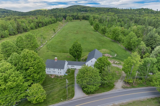 196 Deering Center Rd, Weare, NH 03281 - aerial view of property's location featuring a heavily wooded area