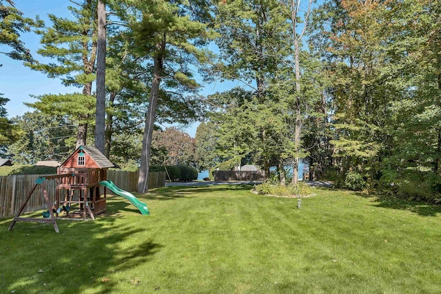 7 Acorn Dr, Alton, NH 03810 - view of yard featuring a playground