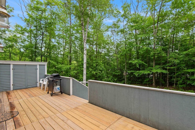 180 Ash St, Conway, NH 03860 - view of wooden deck