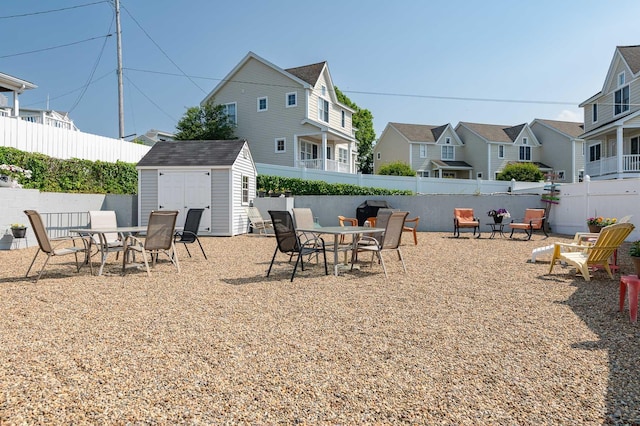 522 Ocean Blvd Unit 10, Hampton, NH 03842 - view of patio with outdoor dining space and a residential view