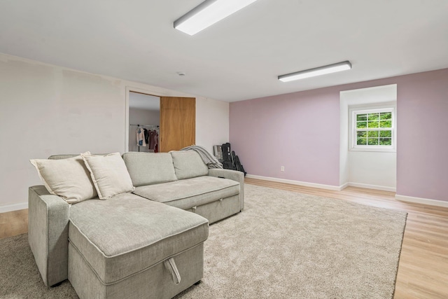 290 Cornish Tpke, Newport, NH 03773 - living room with light wood-style flooring and baseboards