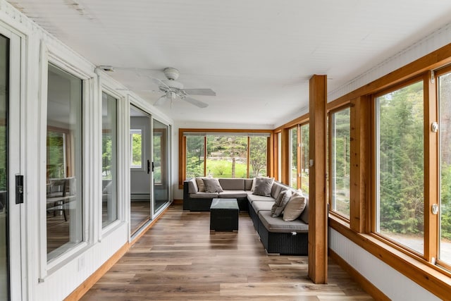 6 Paquette Ln, Sunapee, NH 03782 - sunroom featuring plenty of natural light and wood finished floors