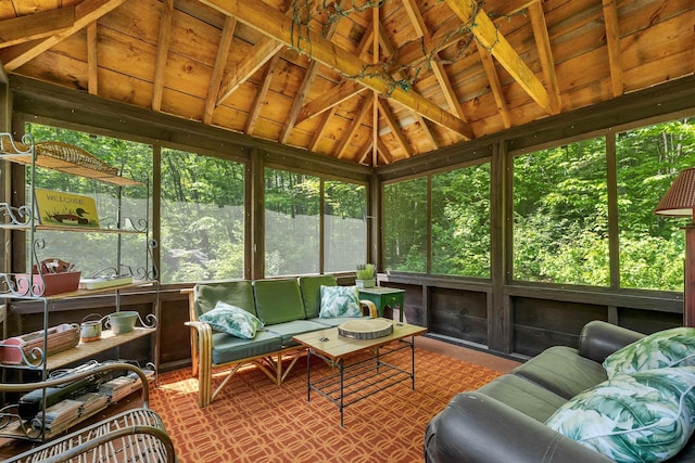 230 Pine Hill Rd, Ossipee, NH 03864 - sunroom / solarium with an outdoor hangout area