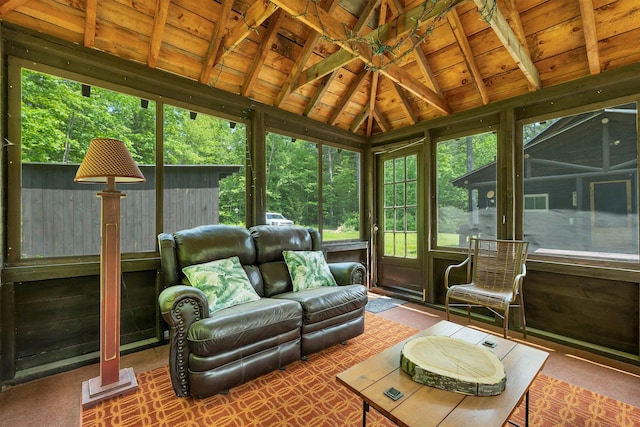 230 Pine Hill Rd, Ossipee, NH 03864 - sunroom with plenty of natural light and an outdoor living space