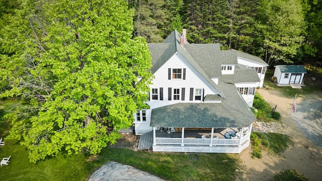 183 Mountain View Rd, Whitefield, NH 03598 - aerial view of property and surrounding area